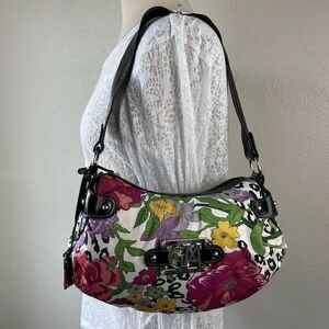 Gia Milani Floral Shoulder Bag EUC